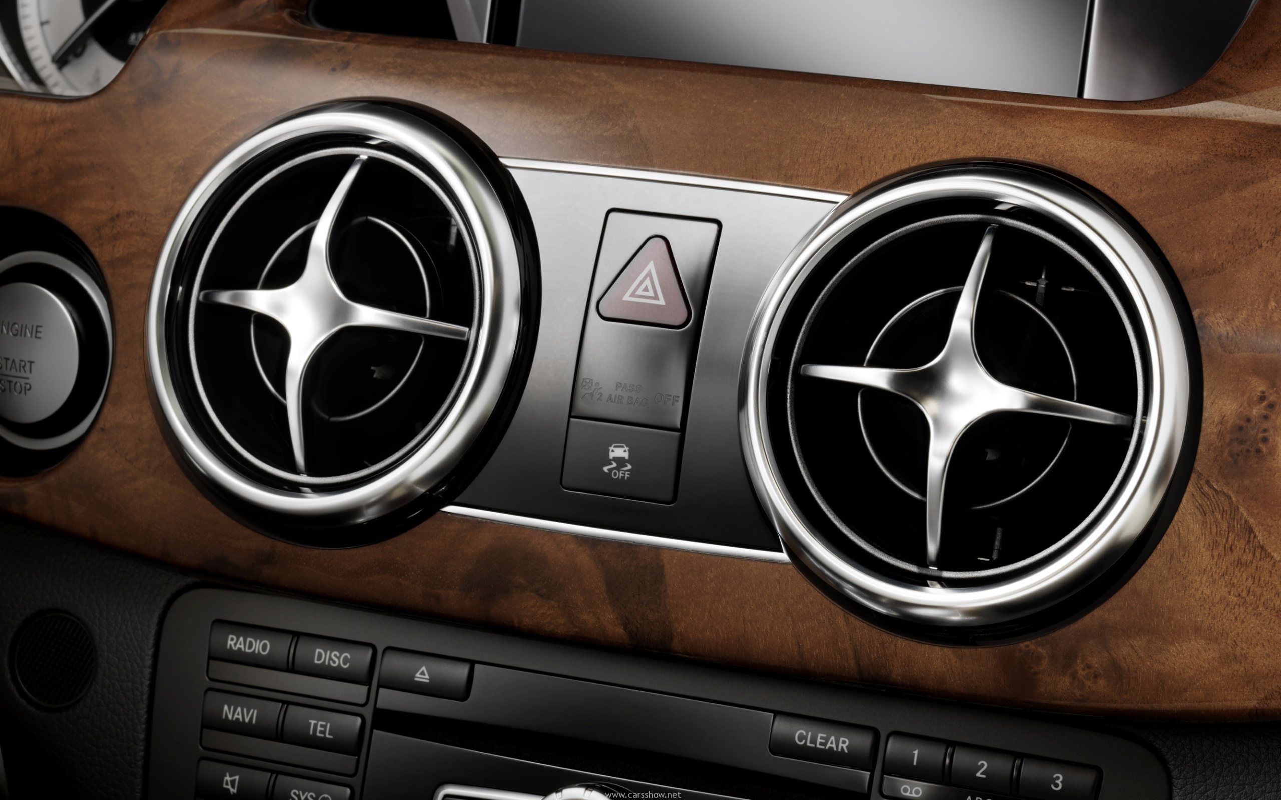 Mercedes-Benz GLK 250, Мерседес ГЛК класса, воздуховоды, дизайн, стиль